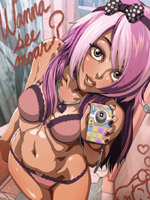 Anime porn pics of lusty toon chicks flashing their yuumy goods and going wild.