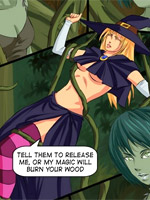 Awesome cartoon witch gets her dripping wet pussy licked by elf babe. tags: big tits, naked girls, shaved vagina.