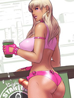 Xxx toon pics of huge cocked shemales sedcutively posing in sexy lingerie.