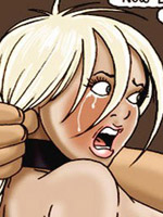 Blonde chicks from abducted sisters in handcuffs gets abused and assfucked badly by gary roberts